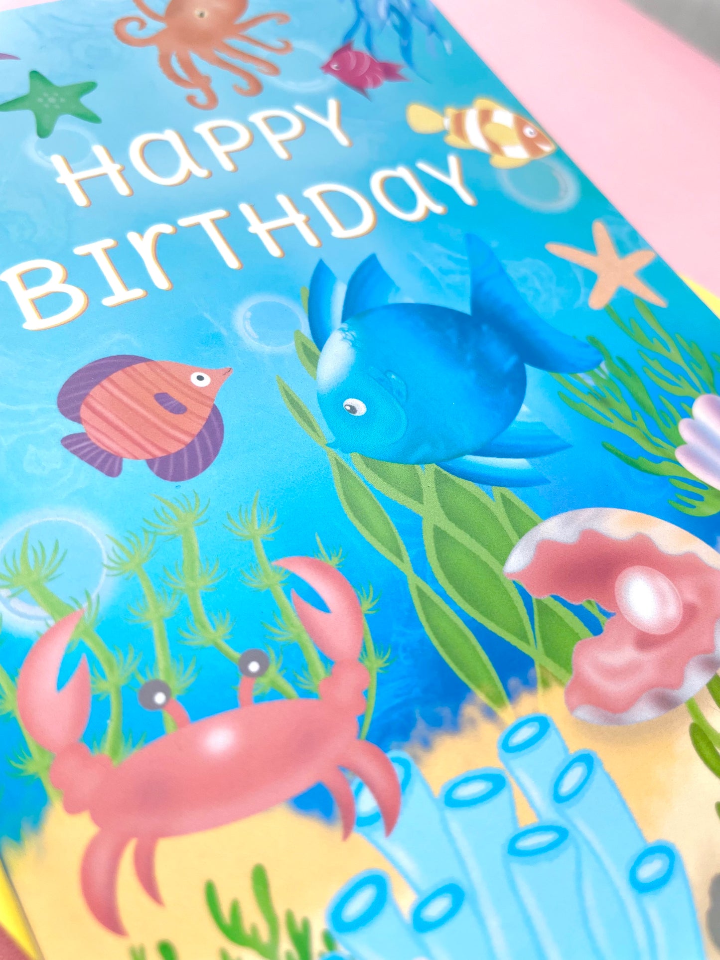 Under the Sea Birthday Card