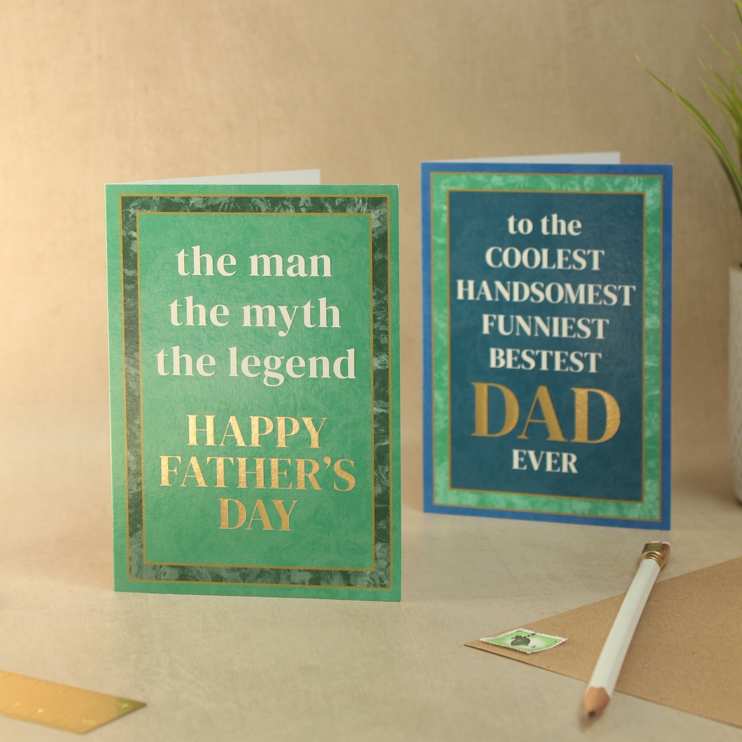 Coolest, Handsomest, Funniest, Bestest Dad Card