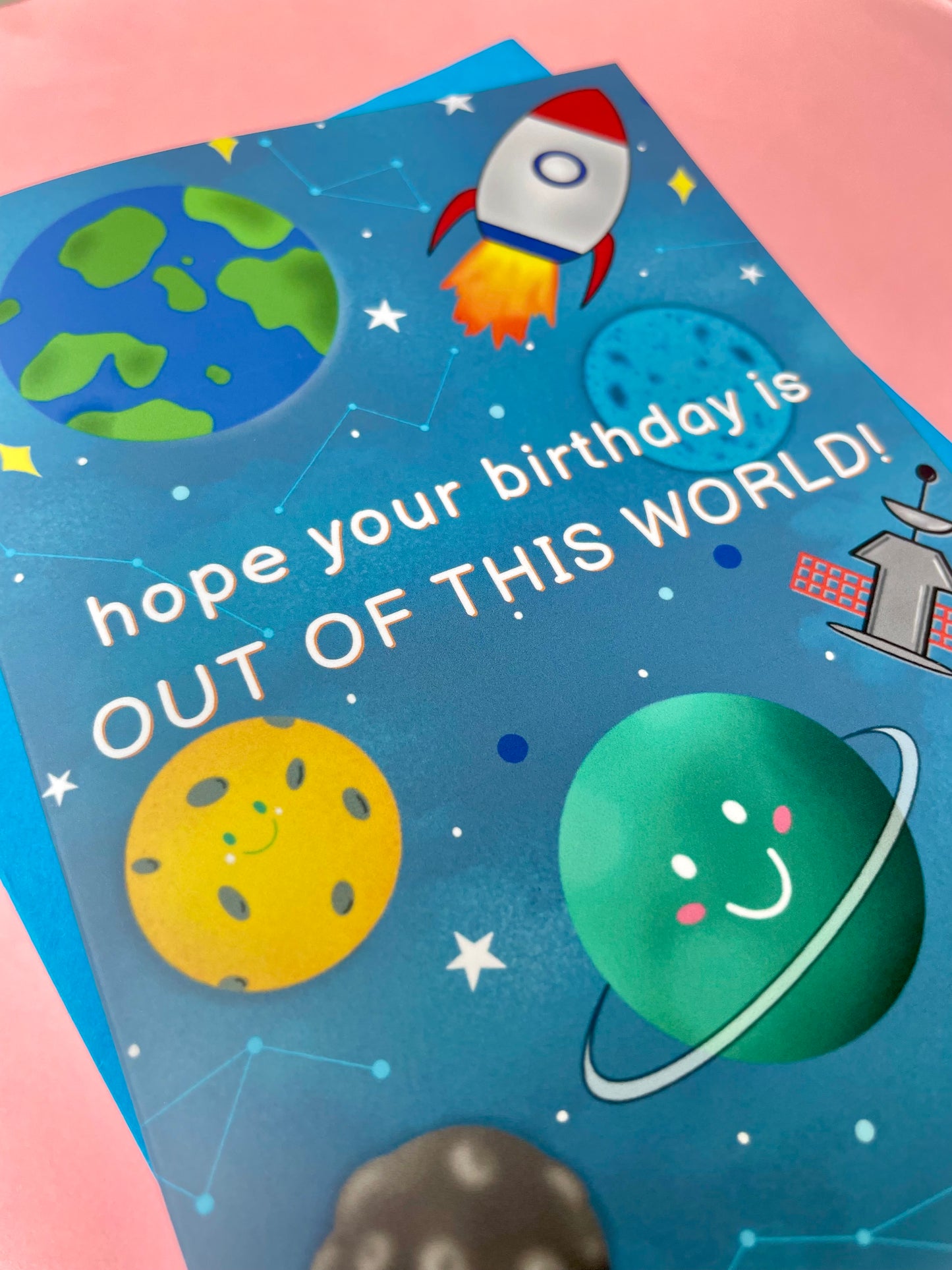 Out of this World Birthday Card