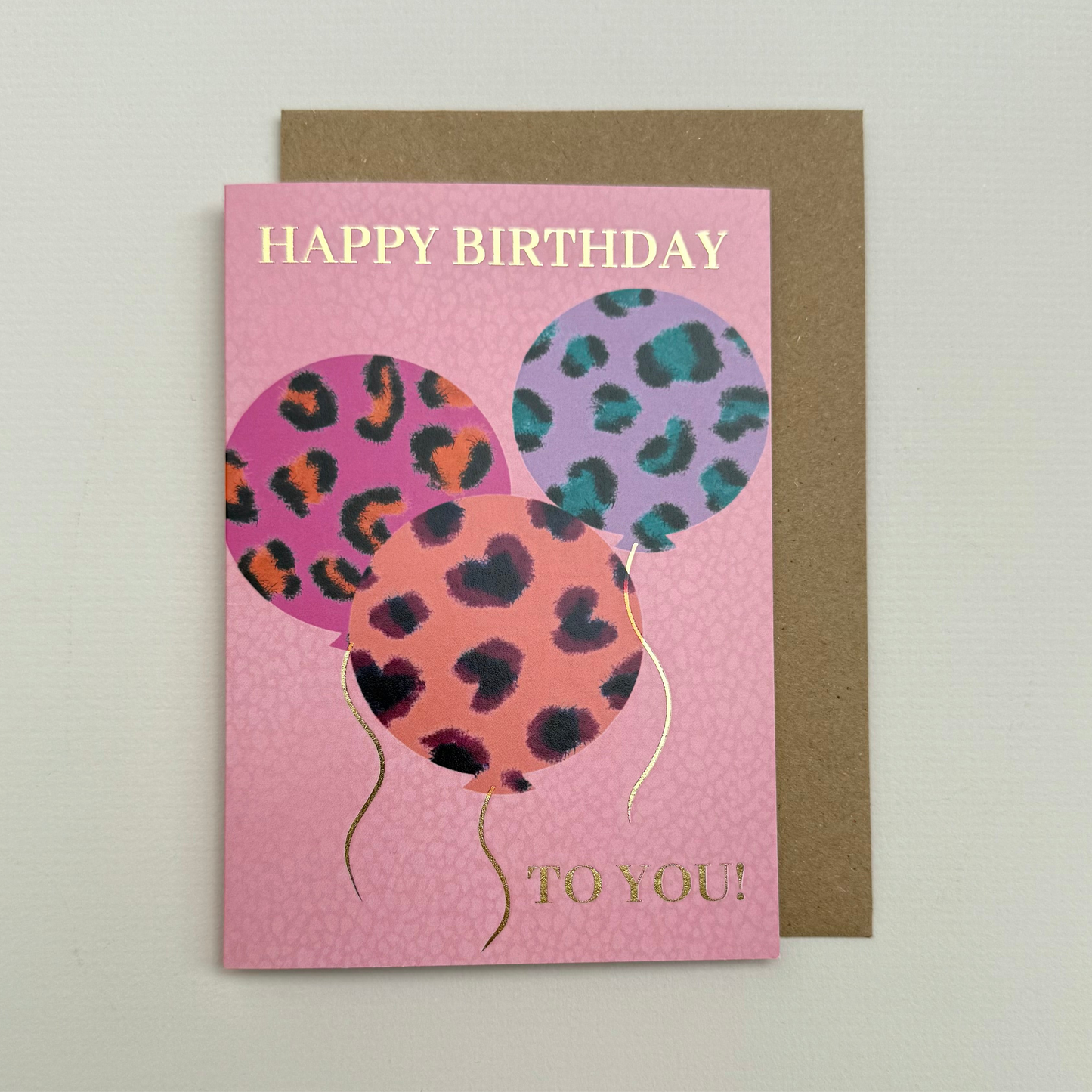 Wild Balloons Birthday Card