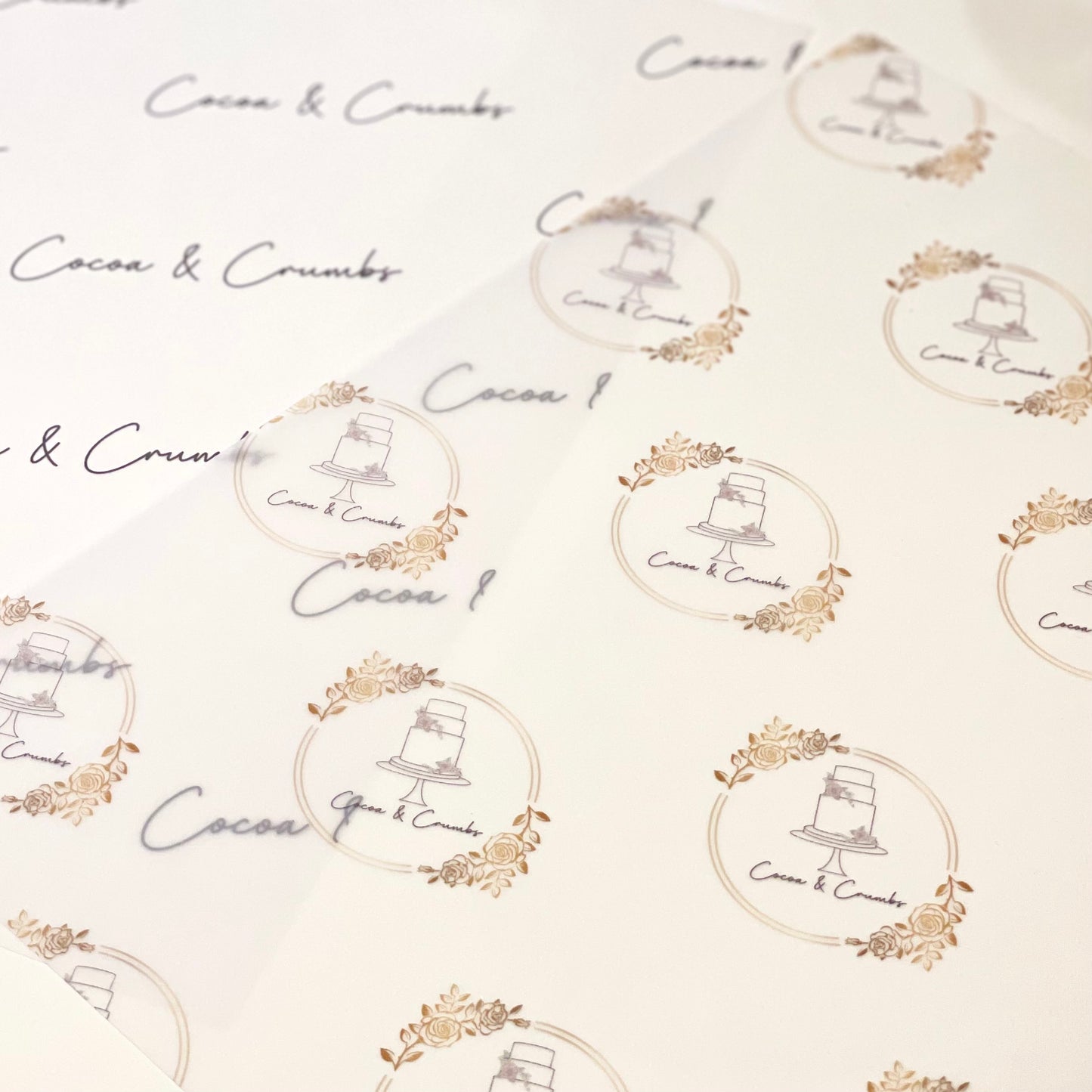 Personalised Vellum Paper