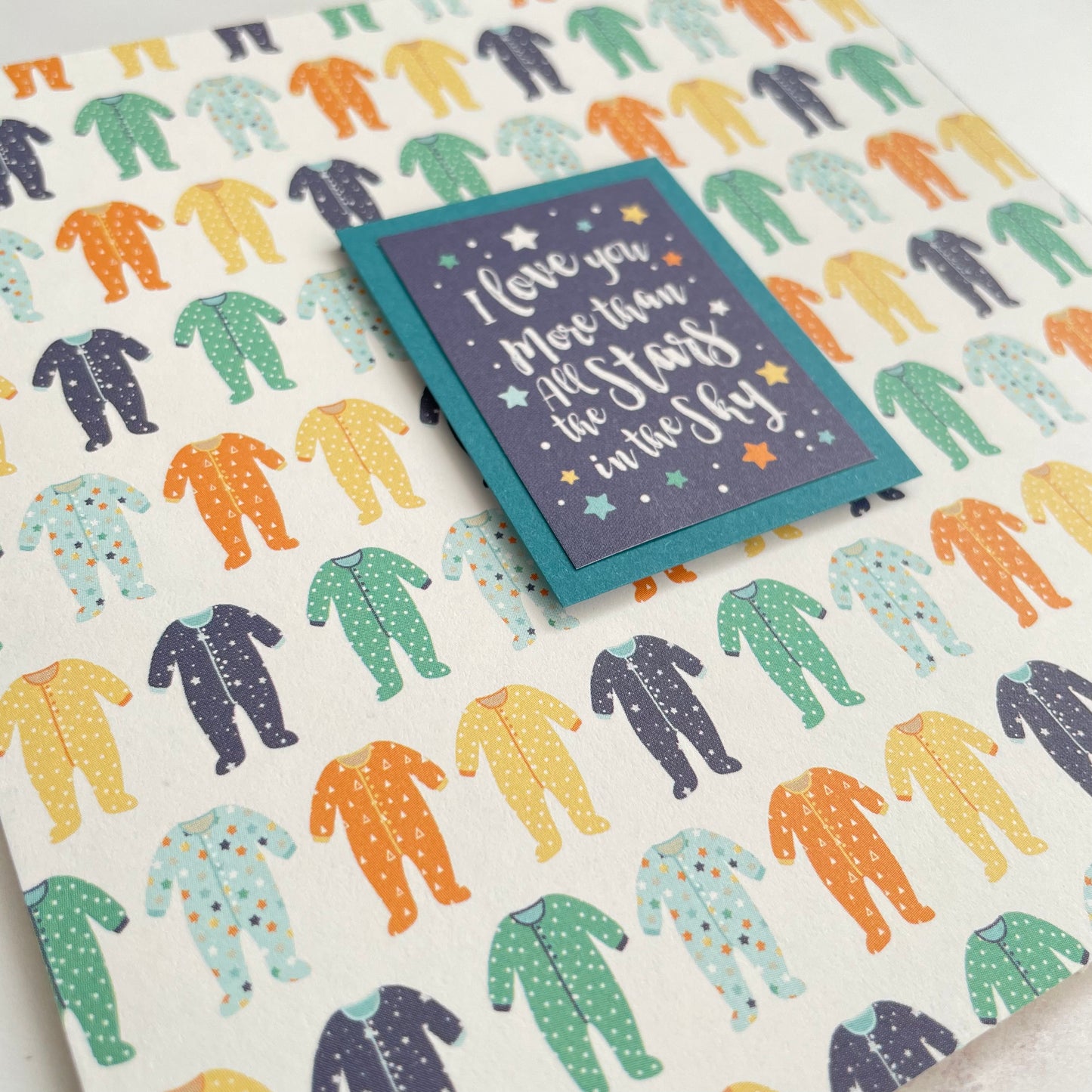 New Baby Onesie Card