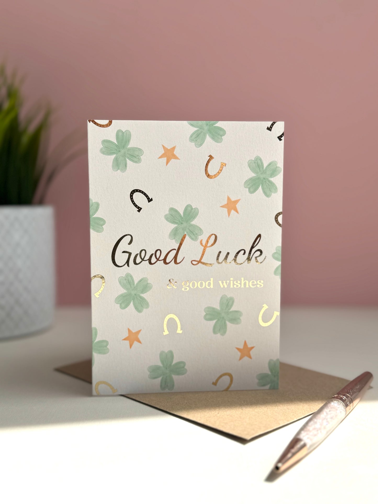 Good Luck & Good Wishes Card
