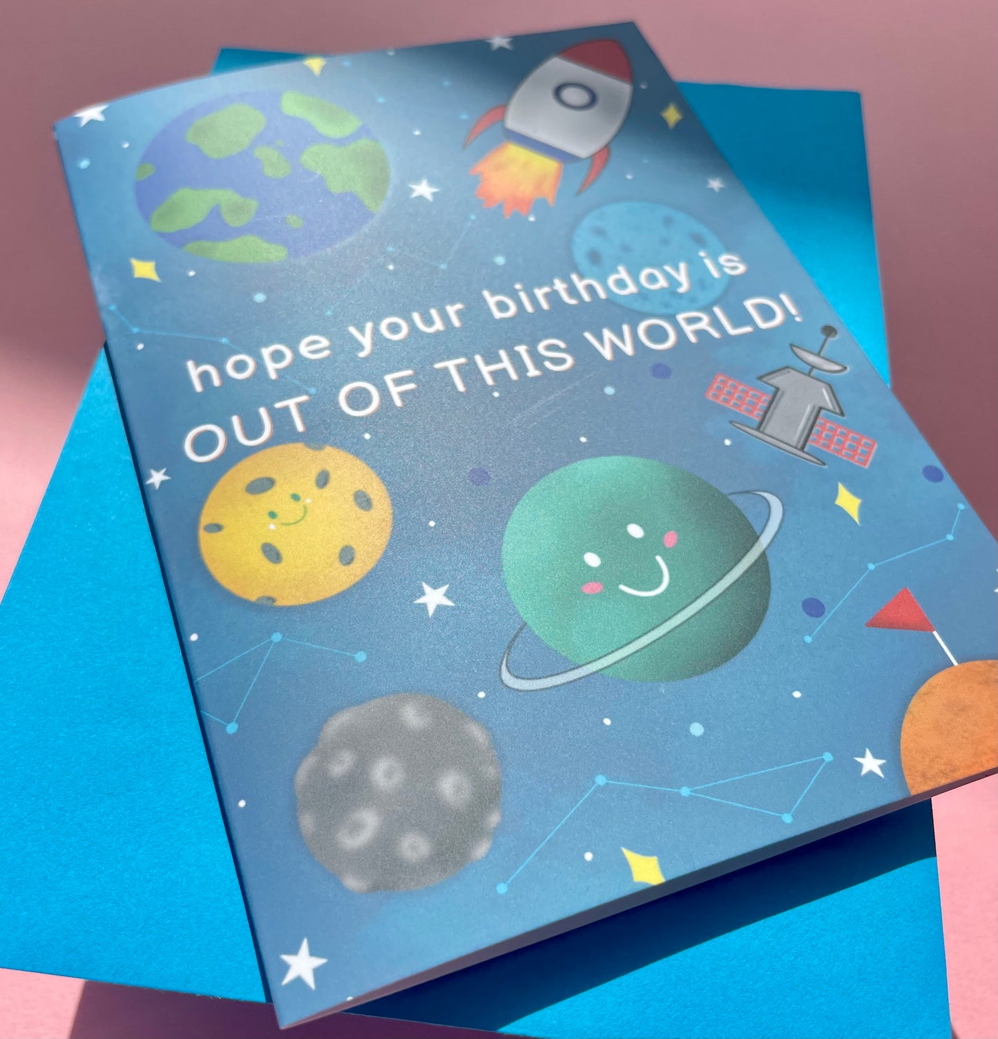 Out of this World Birthday Card