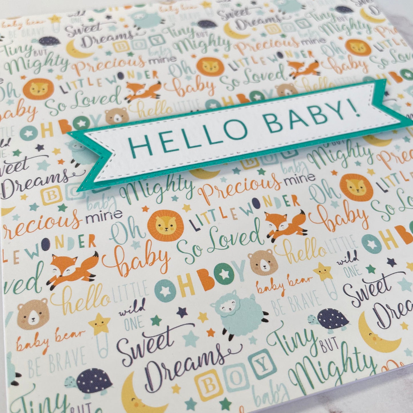 Animal Newborn Card