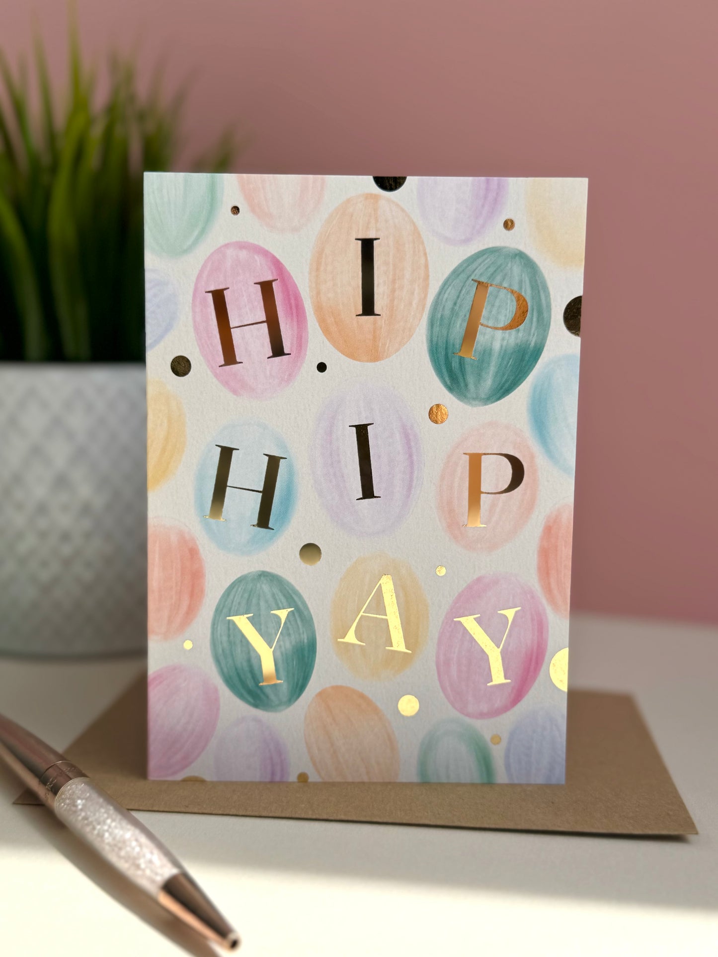 Hip Hip Yay Celebration Card