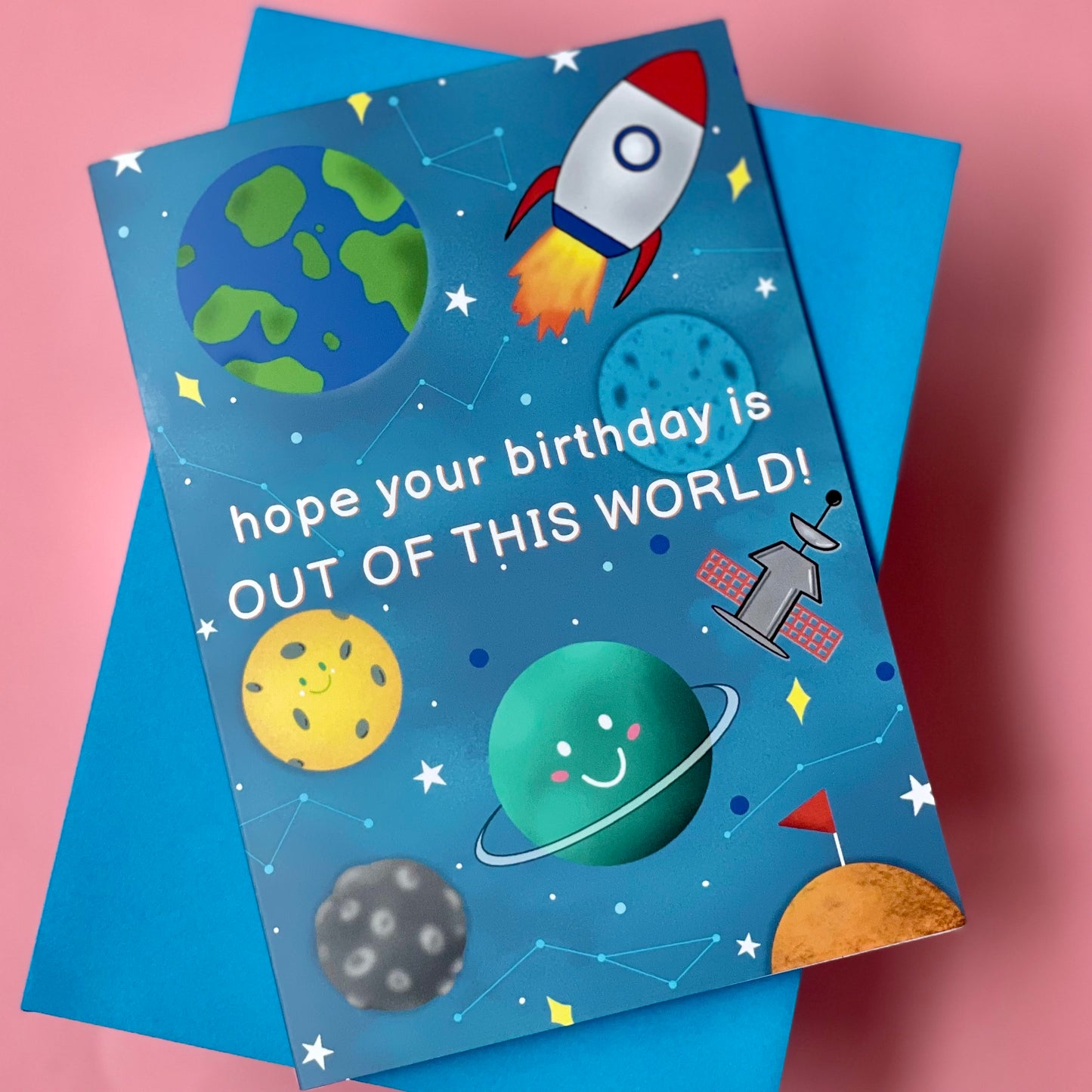 Out of this World Birthday Card