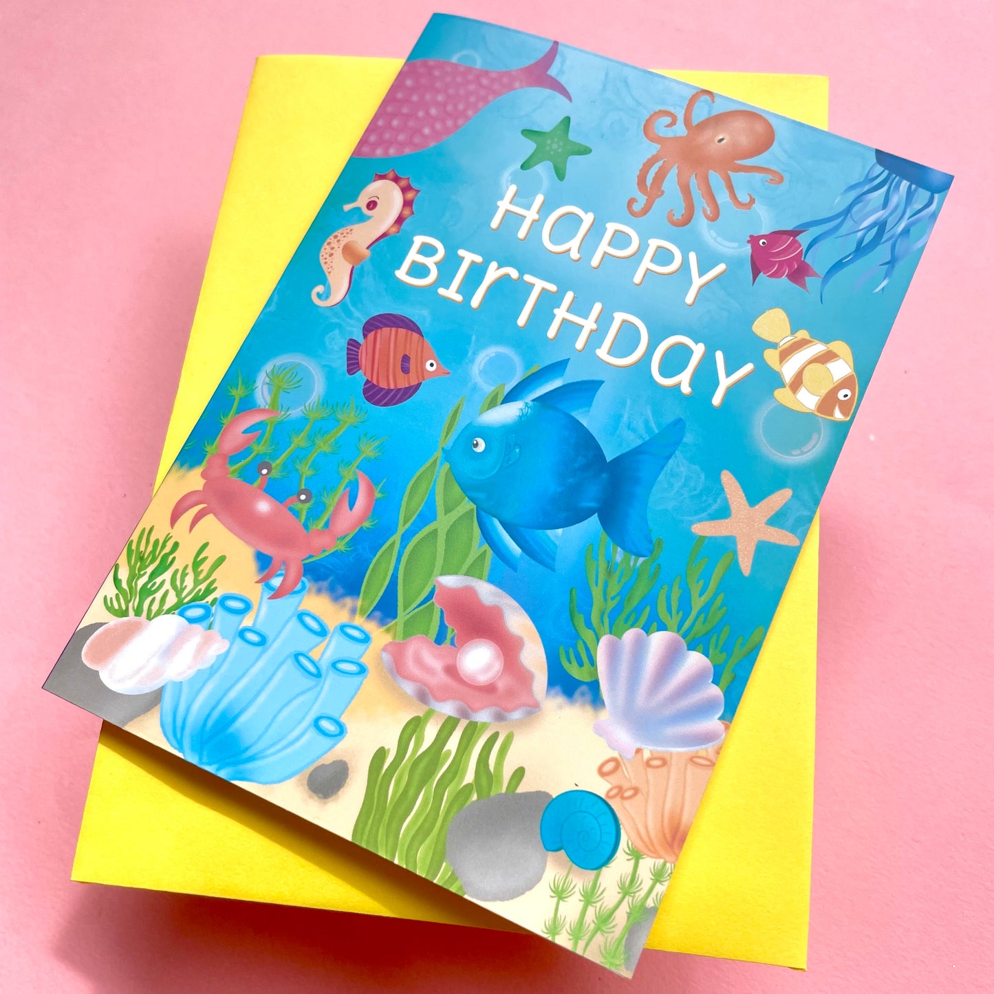 Under the Sea Birthday Card