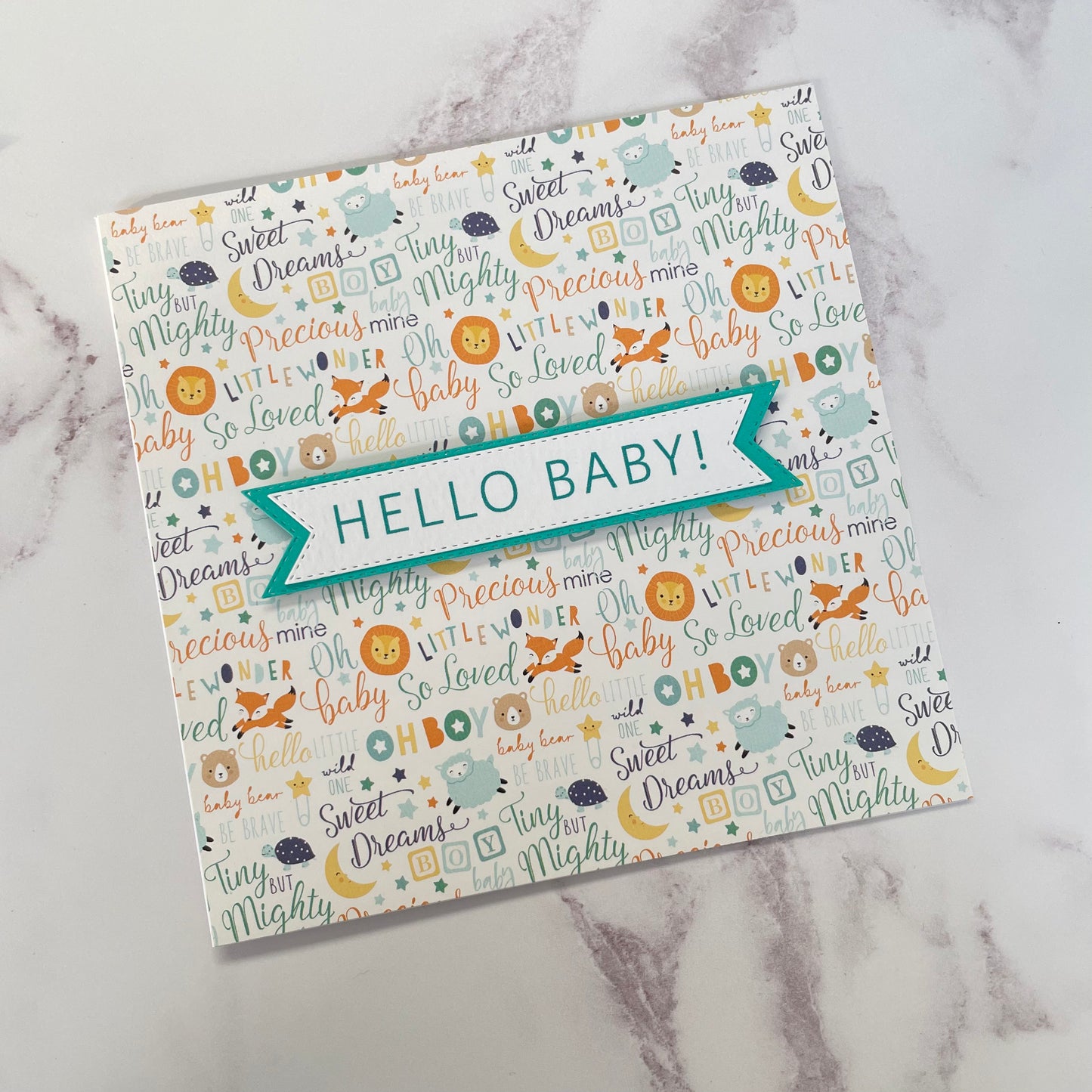 Animal Newborn Card