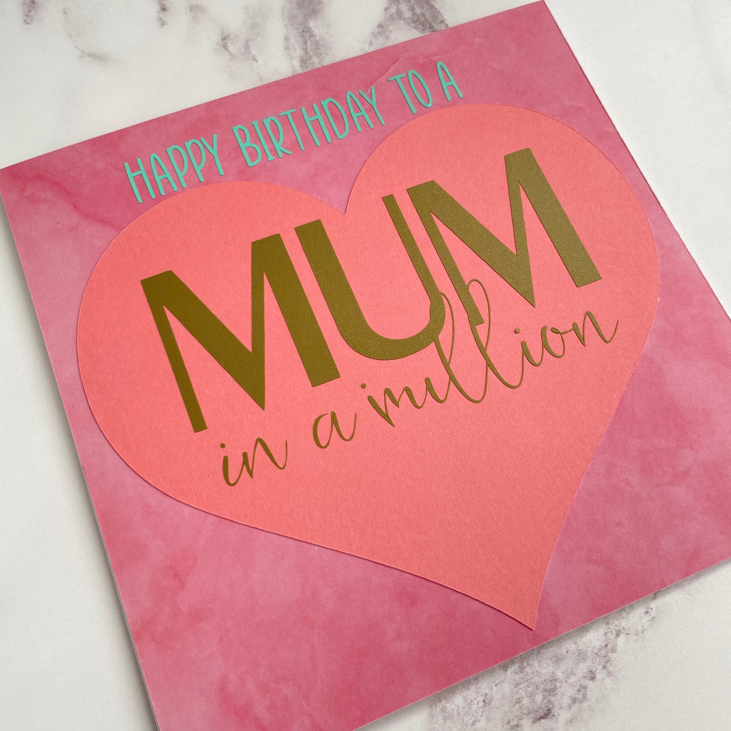 Mum in a Million Birthday Card