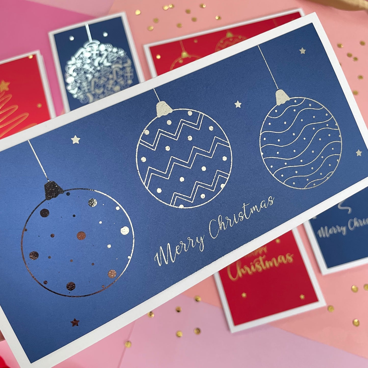 Foiled Christmas Cards