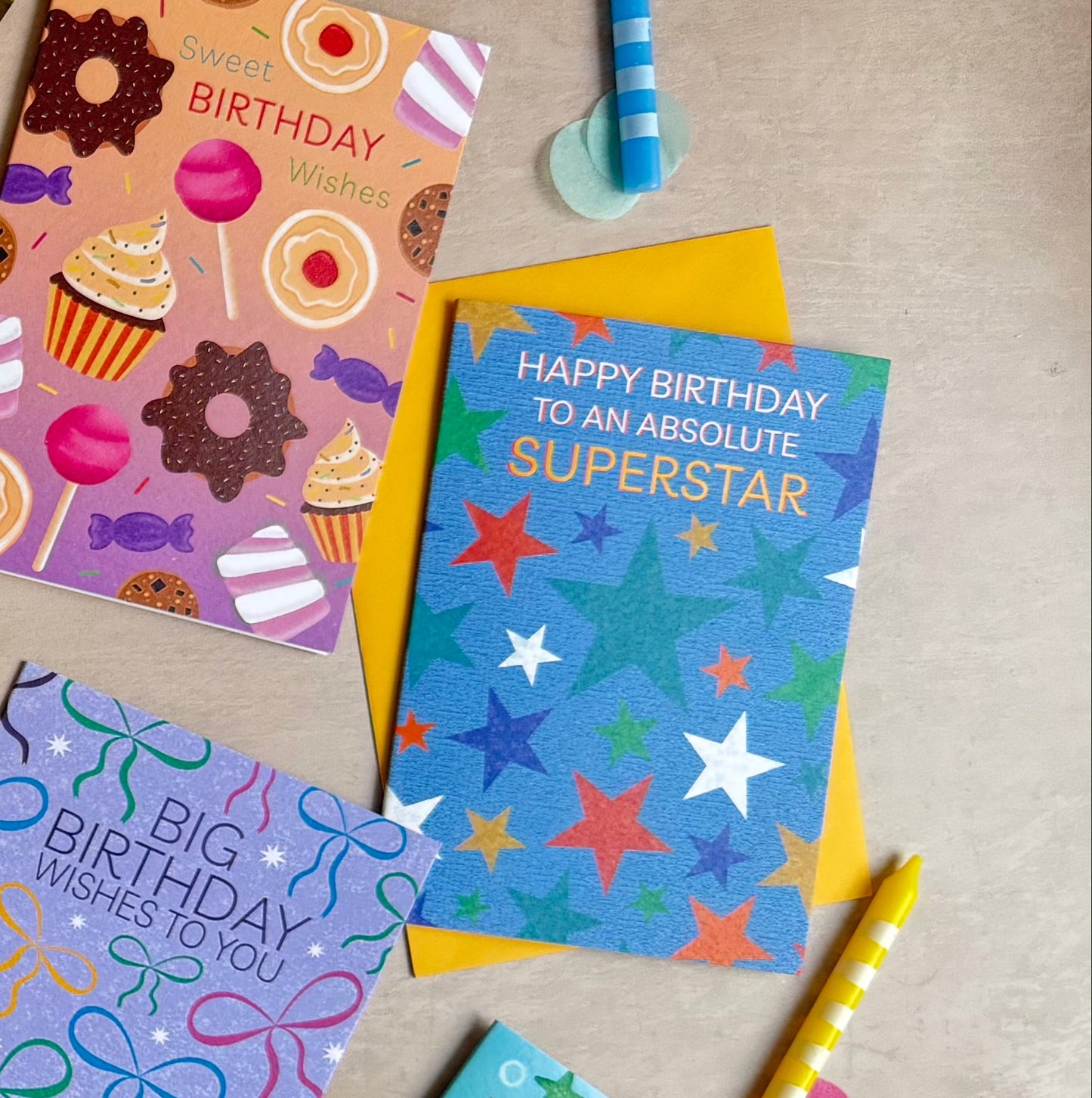 Superstar Birthday Card