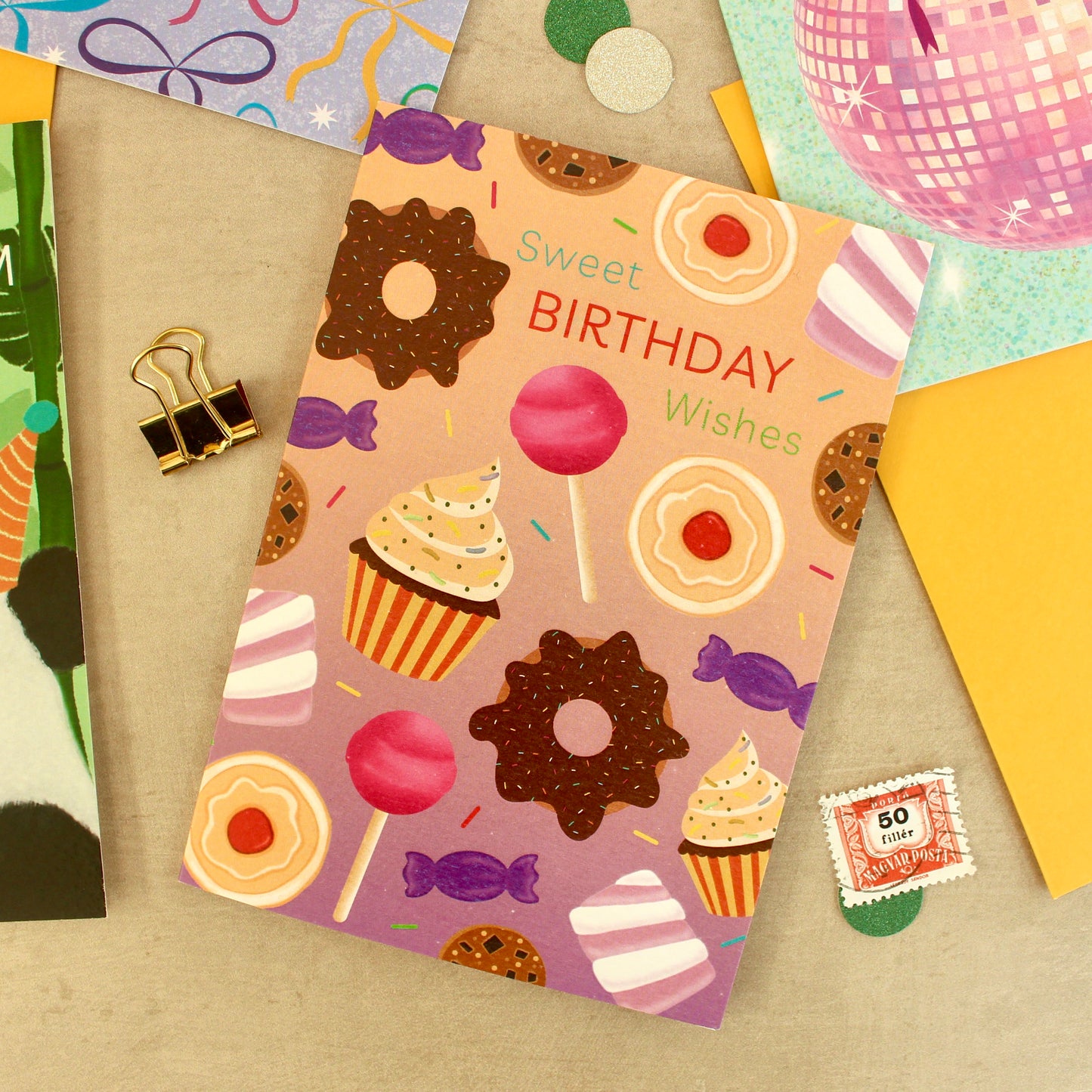 Sweet Treats Birthday Card