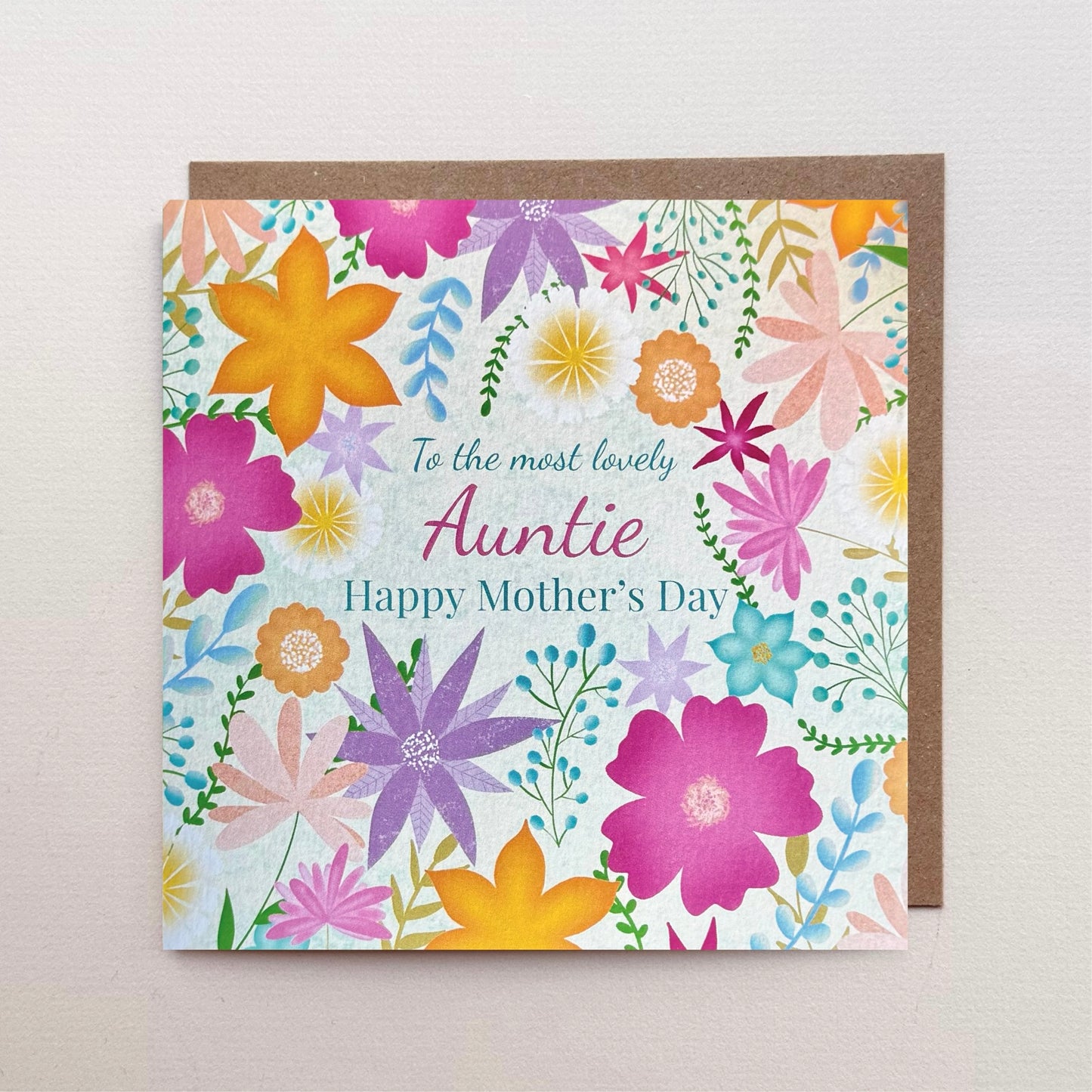 Bloom Auntie Mother’s Day Card