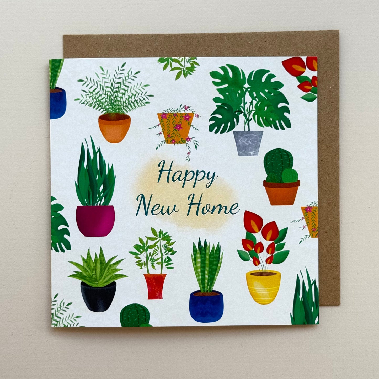 New Home Plant Card