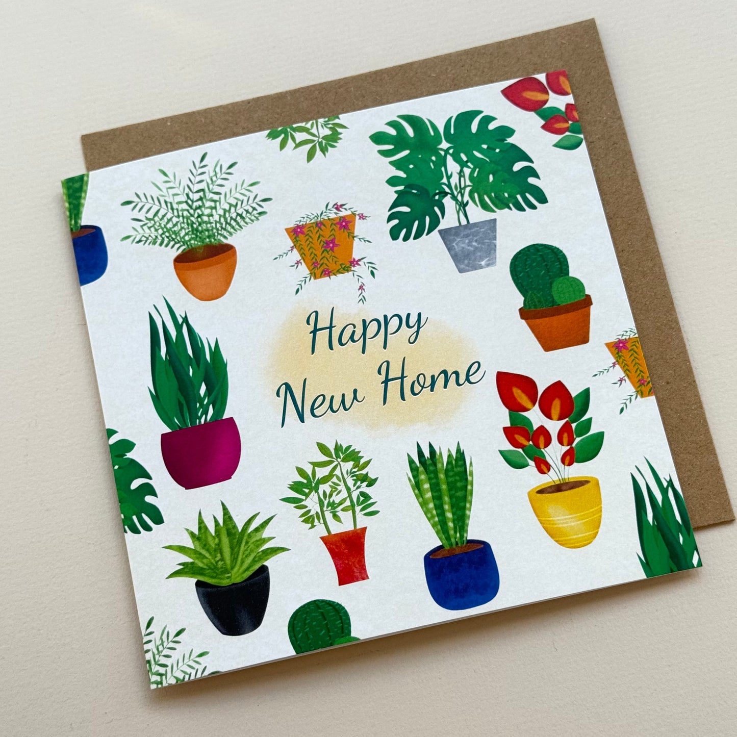 New Home Plant Card