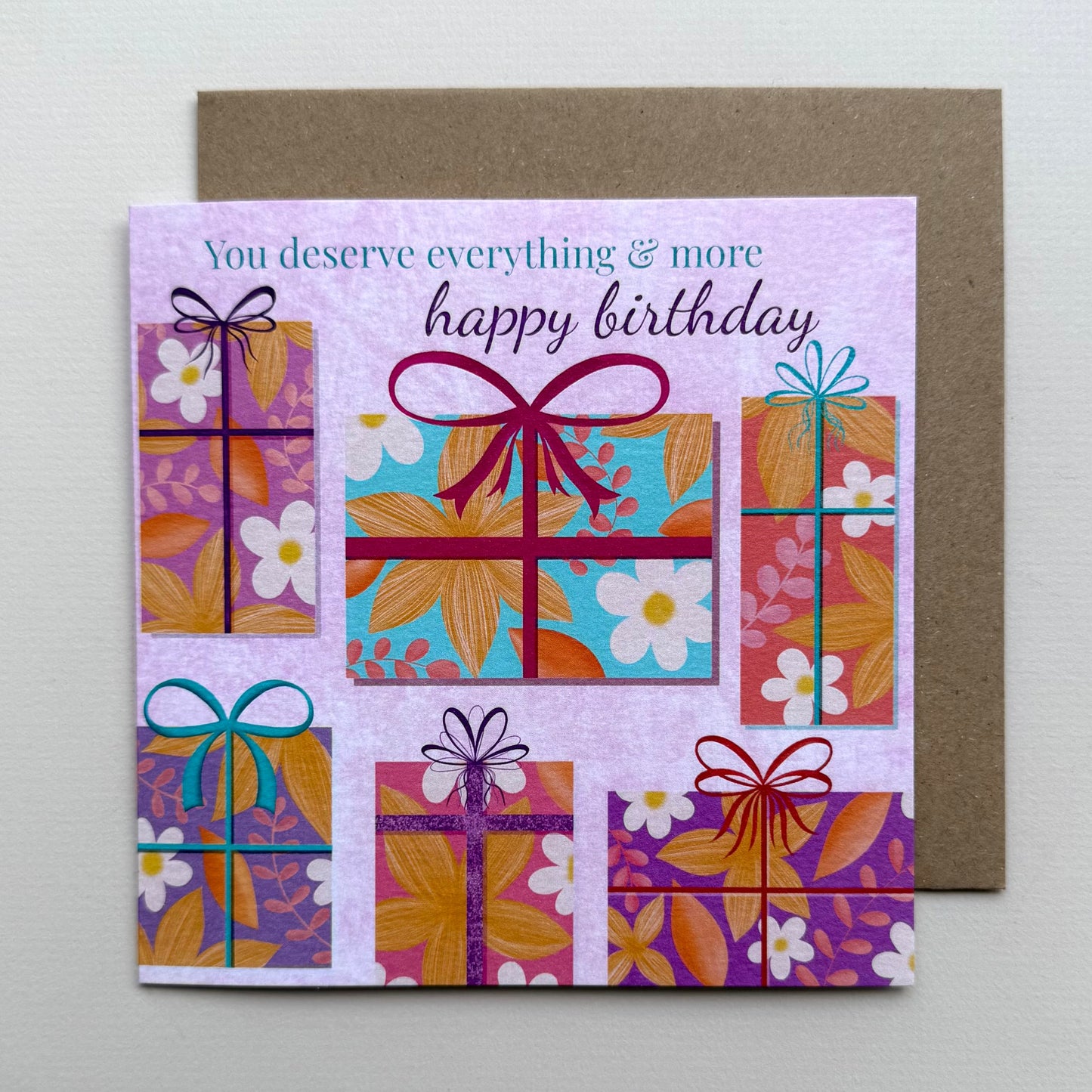 Floral Gifts Greeting Card