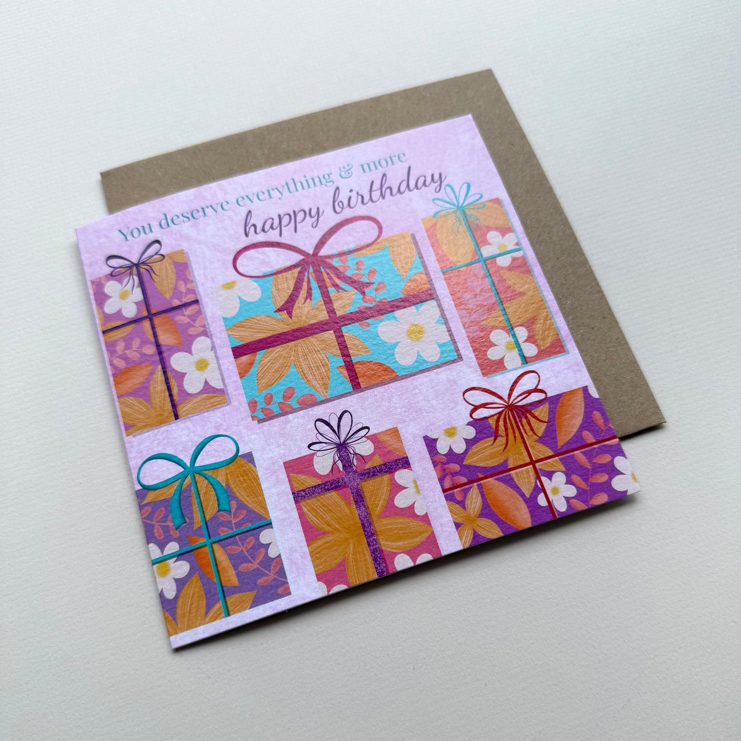 Floral Gifts Greeting Card