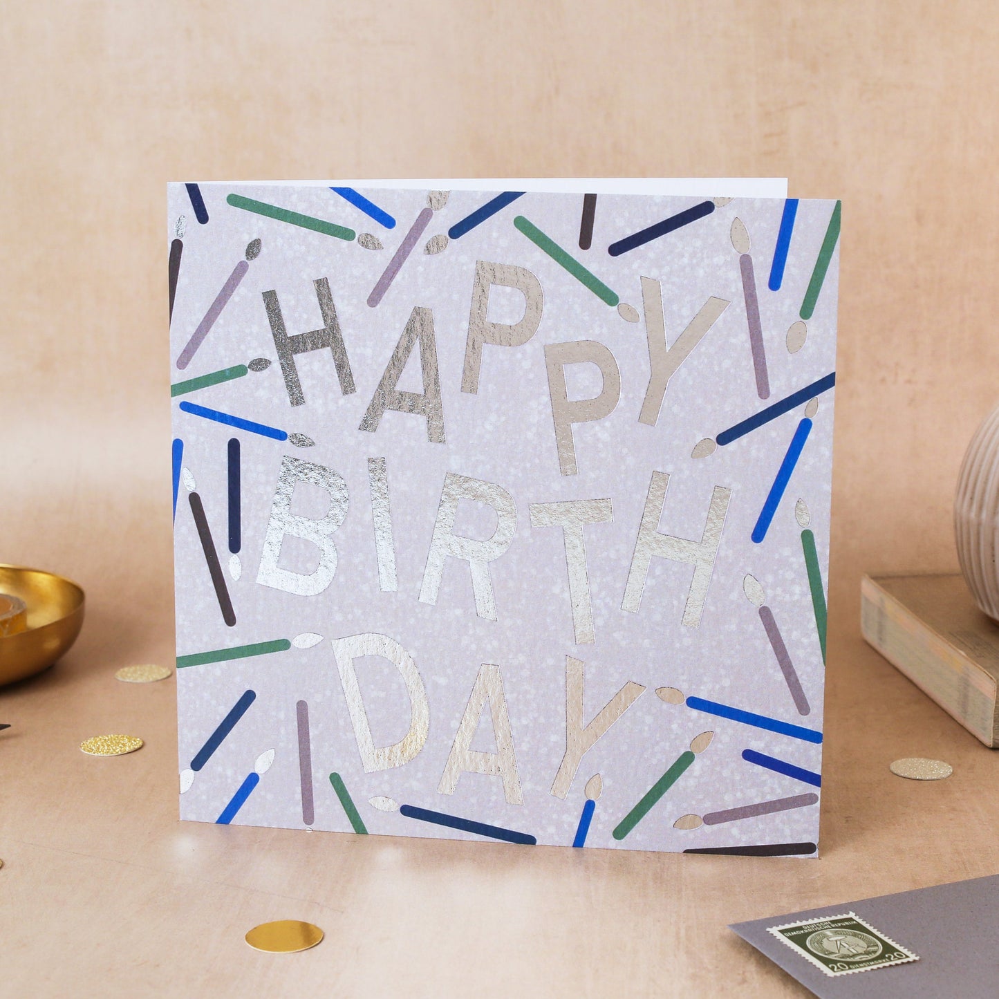 Happy Birthday Candles Card