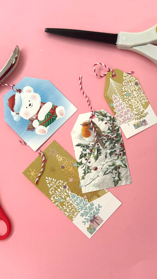 Recycle your old Christmas cards with this hack!
