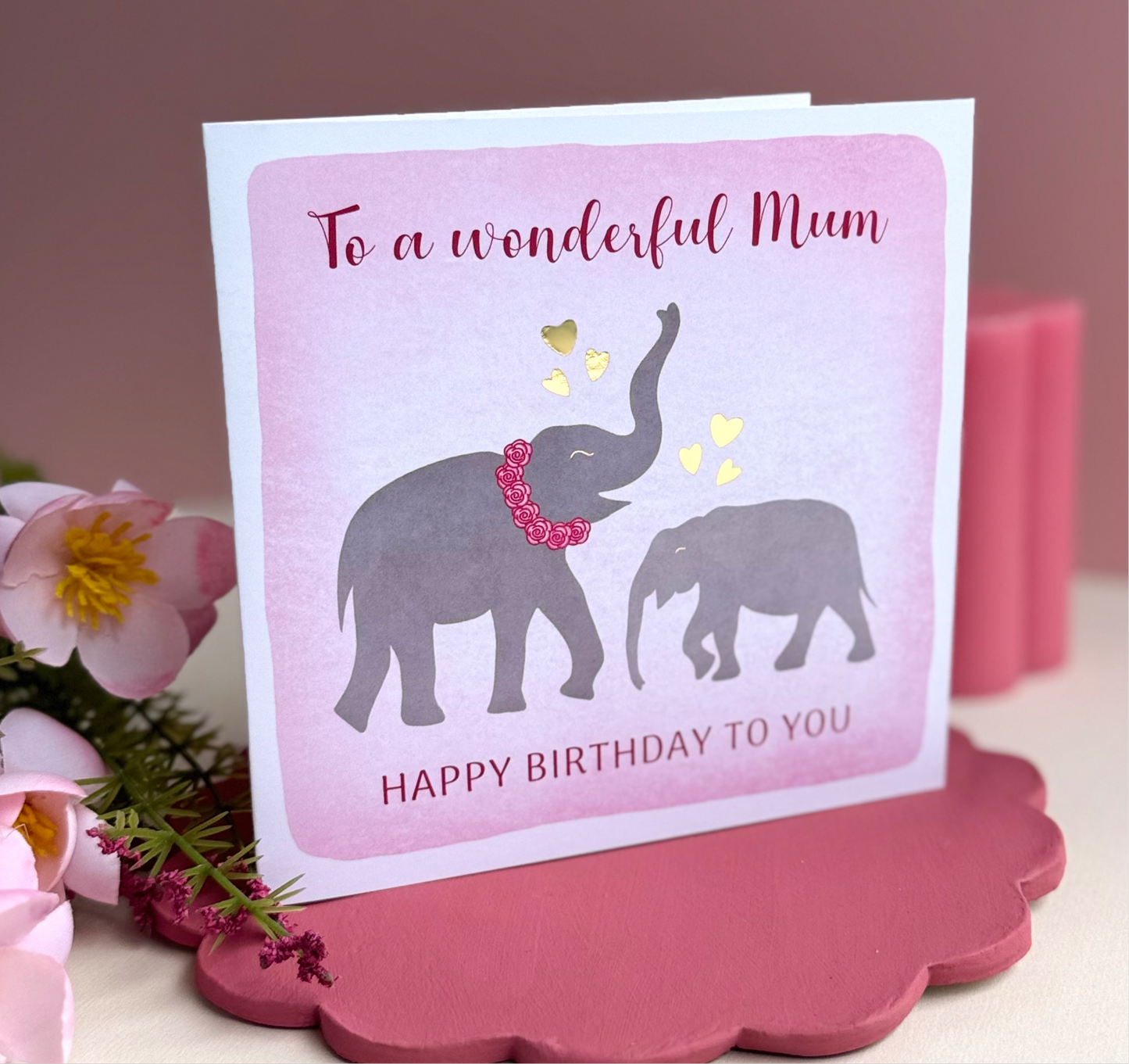 Wonderful Mum Birthday Card