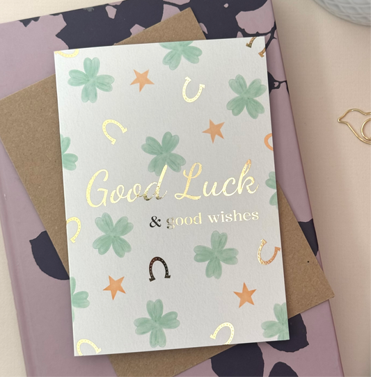 Good Luck & Good Wishes Card