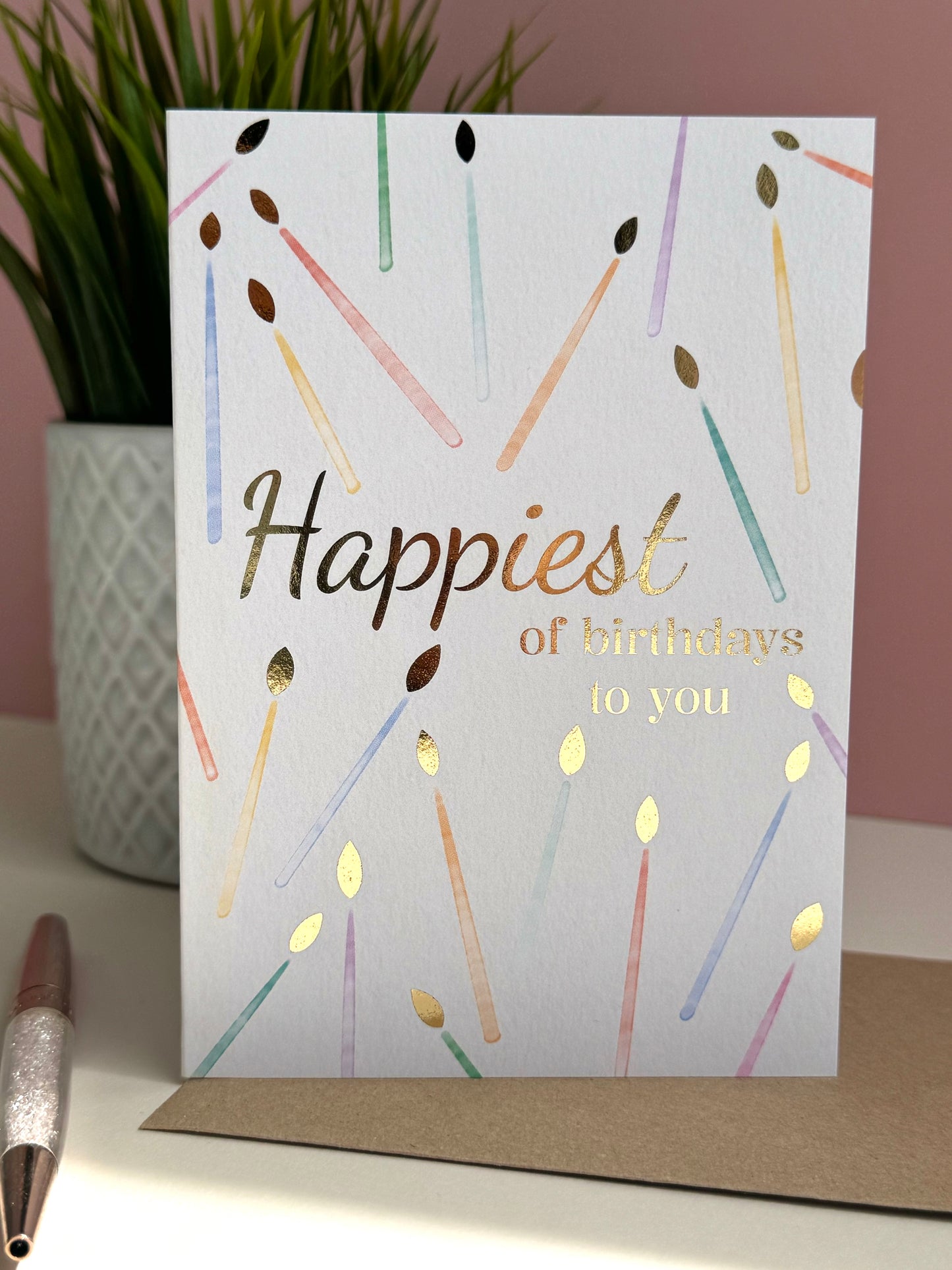 Birthday Candles Card