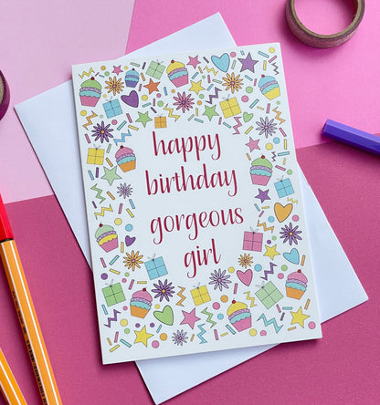 Birthday Girl Card