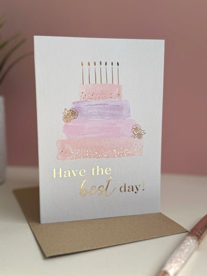 Perfect Cake Card