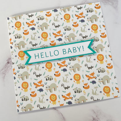 Lion Newborn Card