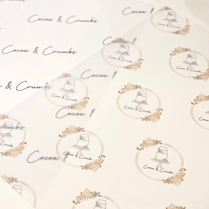 Personalised Vellum Paper