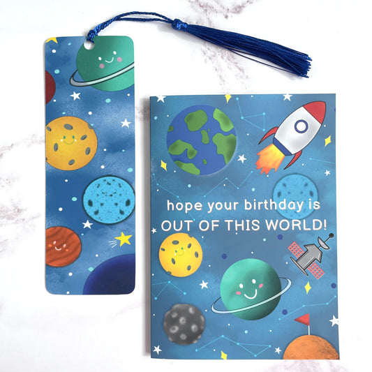 Out of this World Card & Bookmark Set