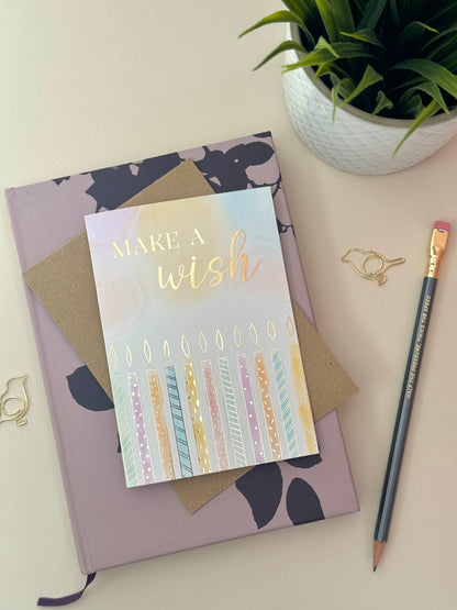 Make A Wish Card