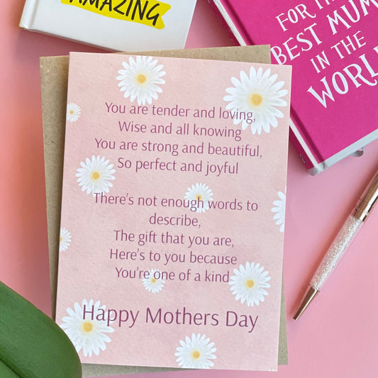 Mothers Day Poem Card