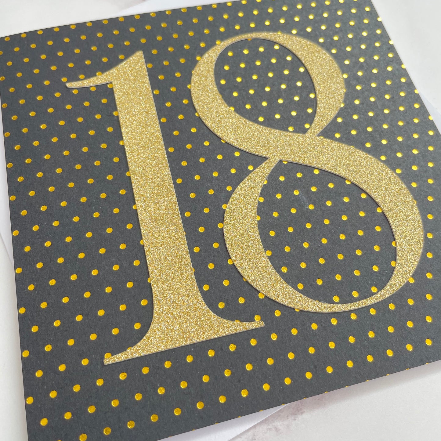 Gold & Black Milestone Card