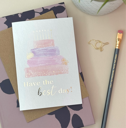 Perfect Cake Card