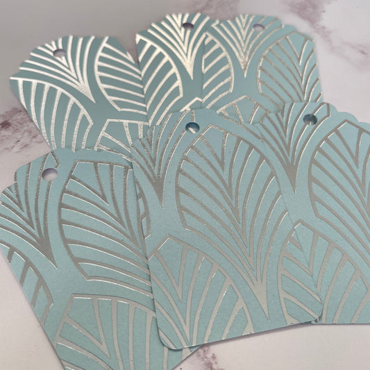 Silver Foiled Gift Tags