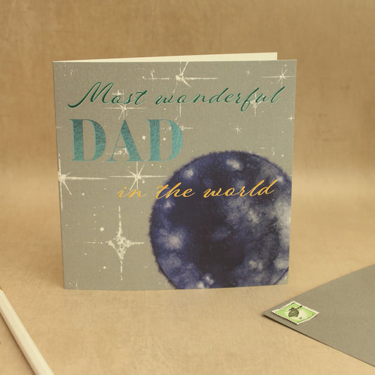 Most Wonderful Dad Card