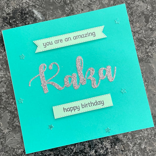 Kaka Birthday Card