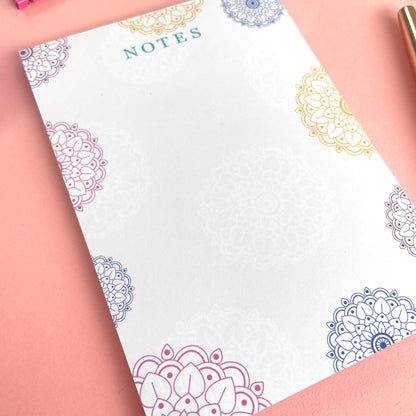 Mandala Notes - A6 Notepad