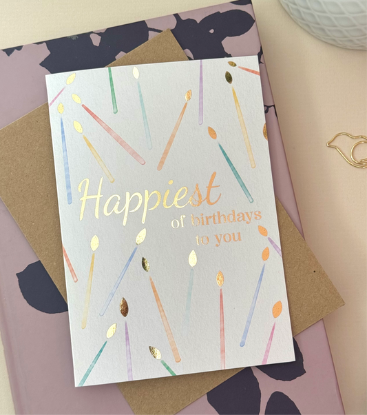 Birthday Candles Card