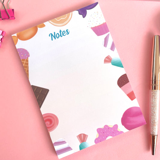 Sweet Notes - A6 Notepad