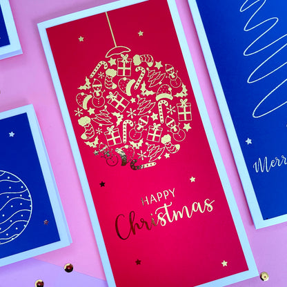 Foiled Christmas Cards