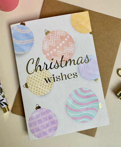 Lovely Wishes Assorted Christmas Cards (4 pack)