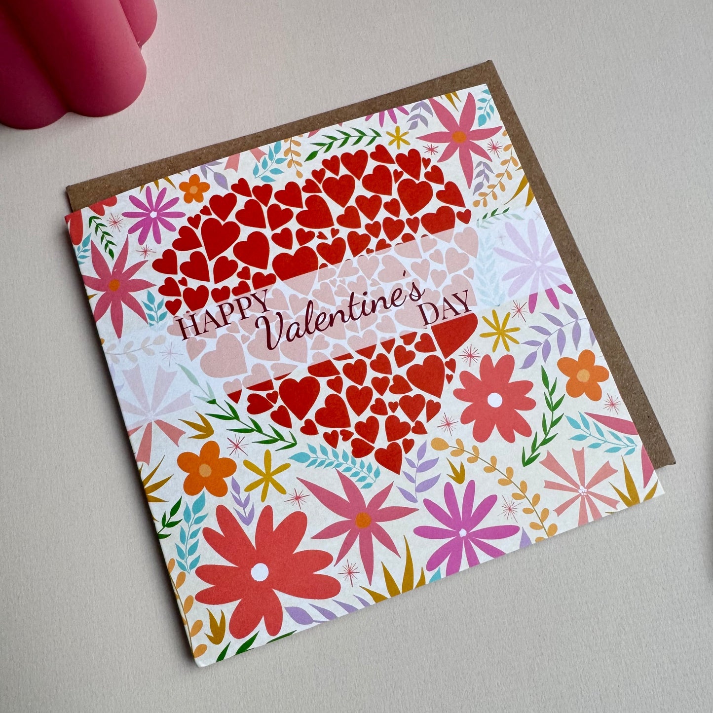 Valentine Floral Card