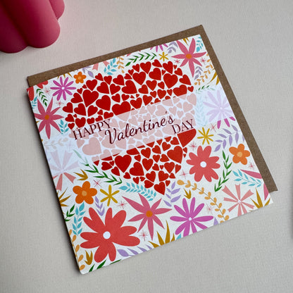 Valentine Floral Card