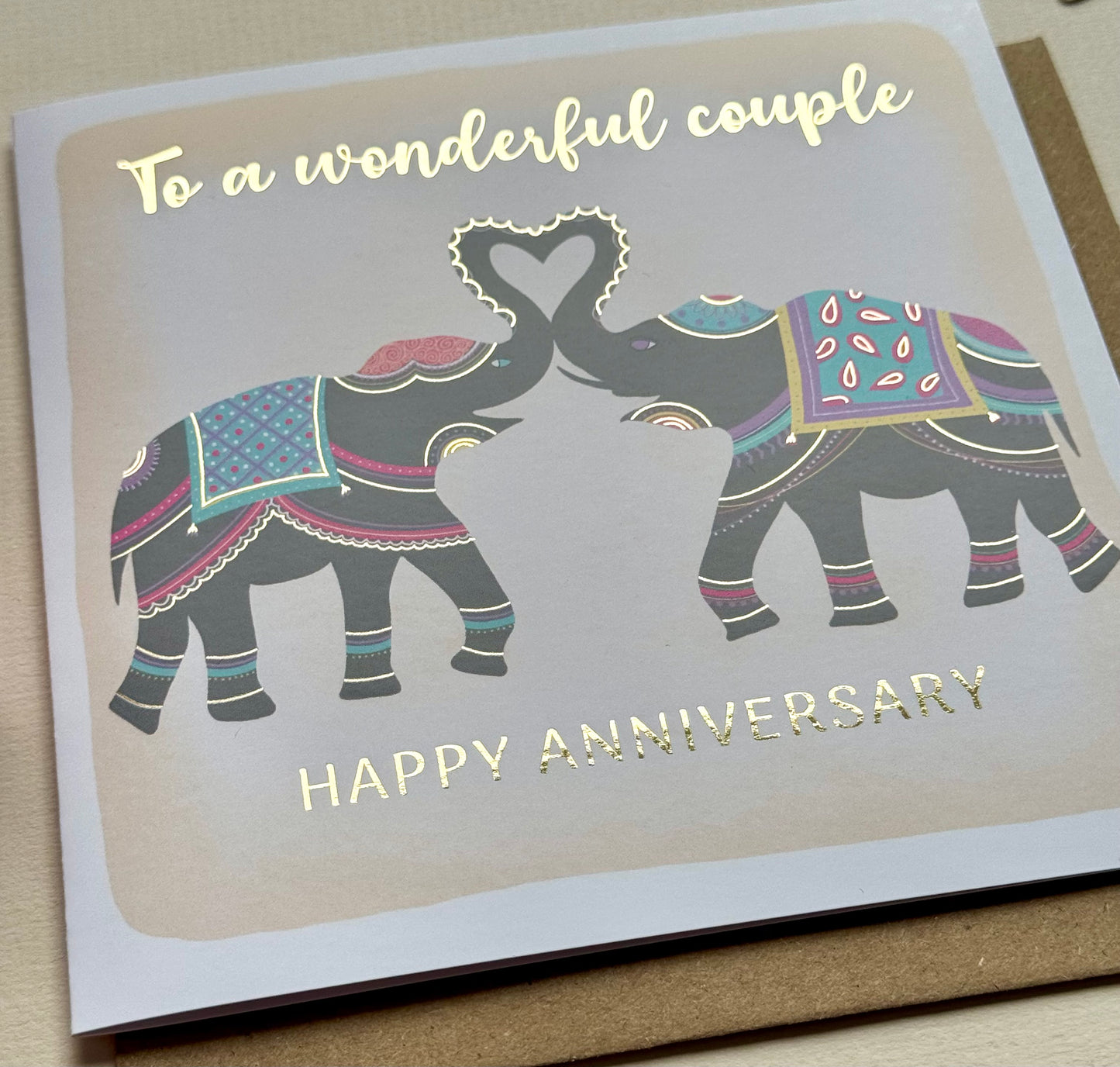 Wonderful Couple Anniversary Card
