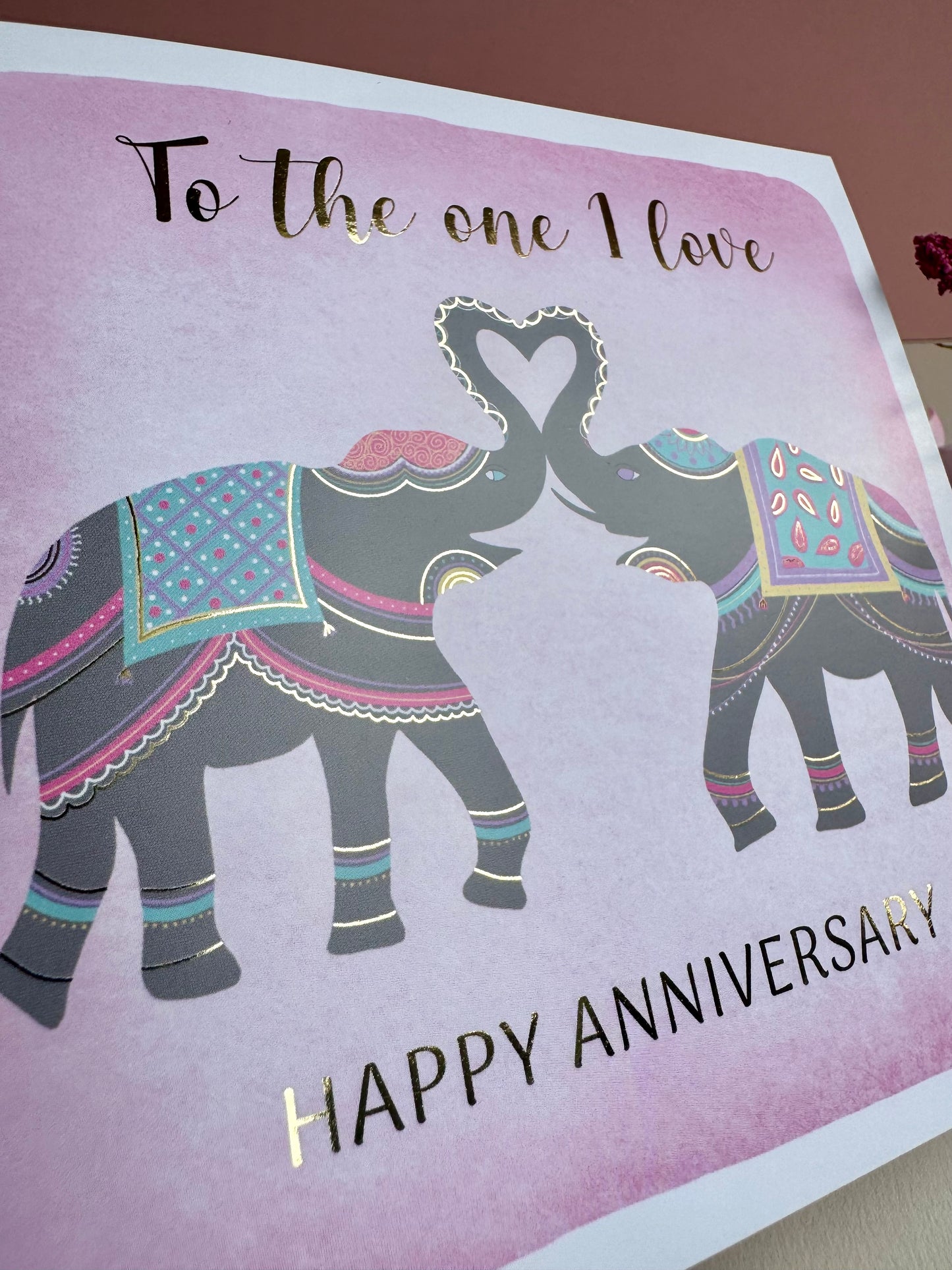 The One I Love Anniversary Card