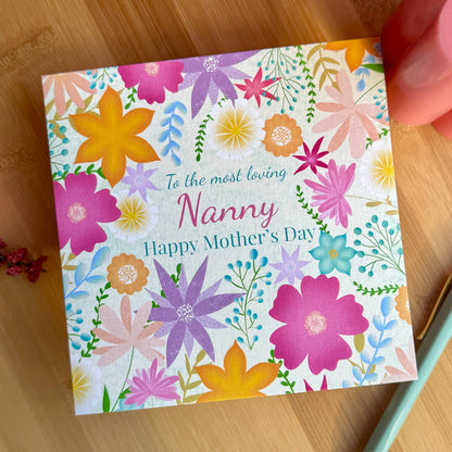 Bloom Nanny Mother’s Day Card