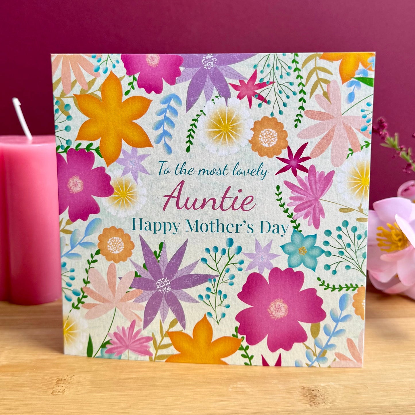 Bloom Auntie Mother’s Day Card